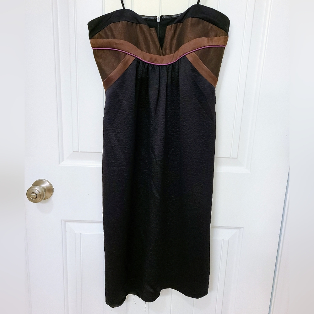 NWT Nicole Miller strapless dress